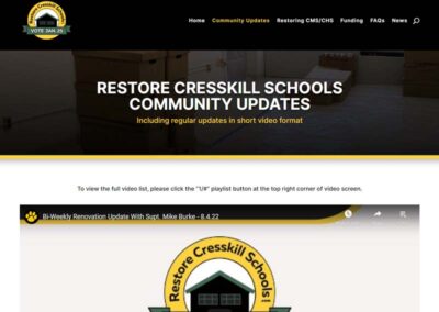 Restore Cresskill Schools